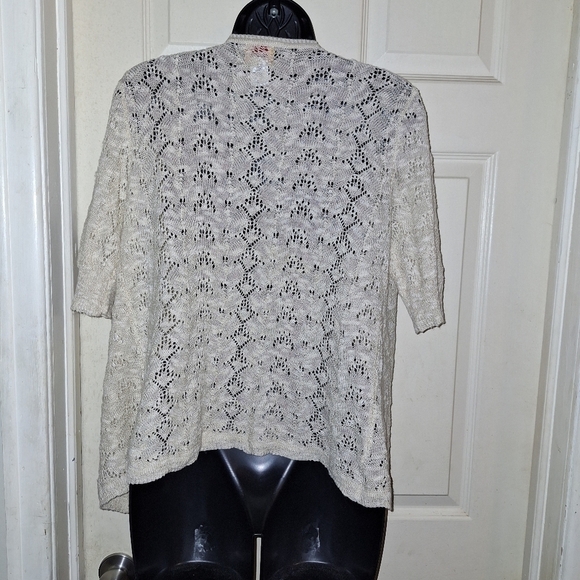 Ruby red knitted cardigan size PL - Picture 5 of 5